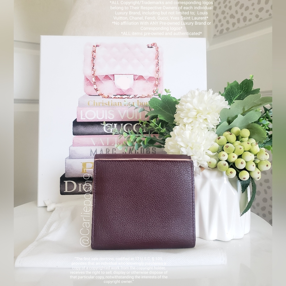 **SOLD** Authentic Pre-owned Louis Vuitton Lockme Compact Wallet - Picture 2 of 13